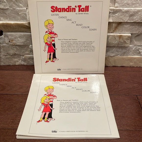 Janeen Brady Standin’ Tall Audio Cassettes and books - Picture 8 of 8